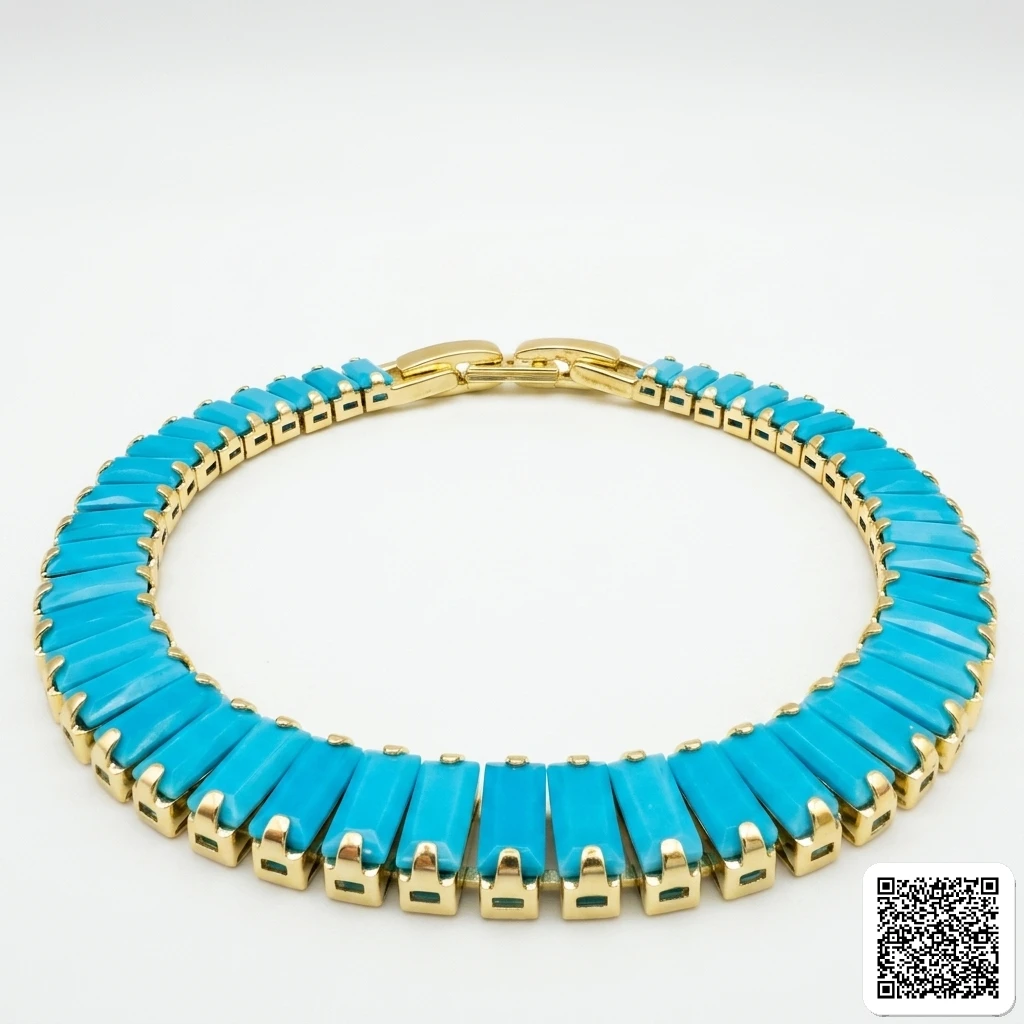 Türkises Perlenarmband Elegantes Damen Armband