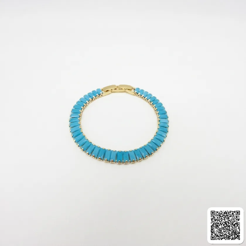 Türkises Perlenarmband Elegantes Damen Armband