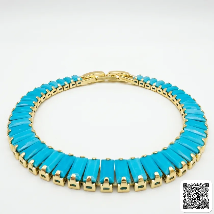 Türkises Perlenarmband Elegantes Damen Armband