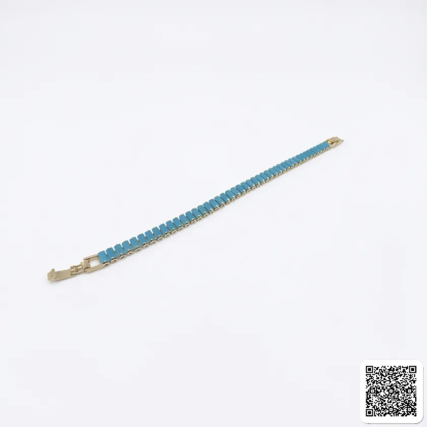 Türkises Perlenarmband Elegantes Damen Armband